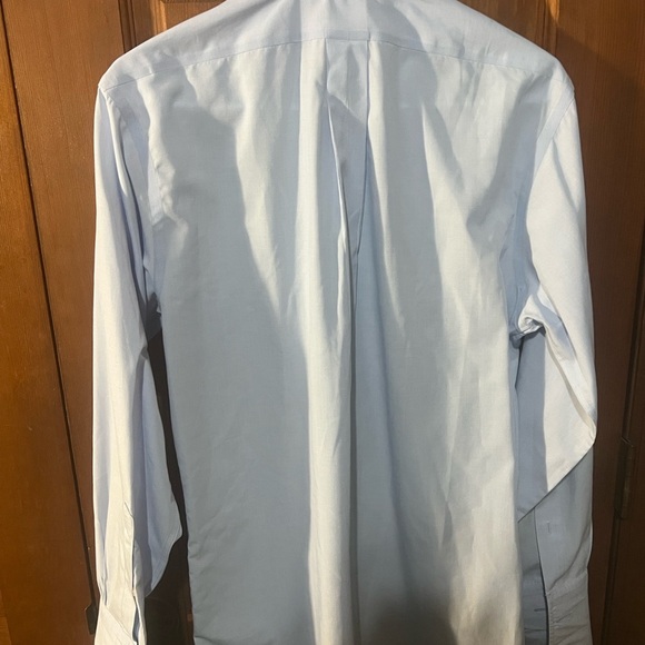 Brooks Brothers Blue Dress Shirt with Pointed Collar - Picture 5 of 5